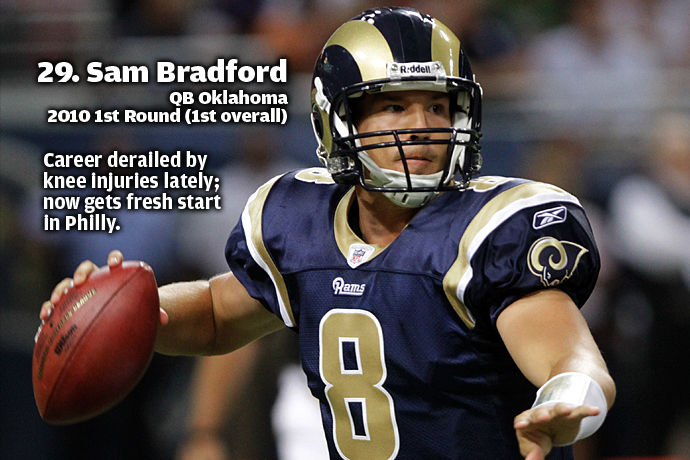 29. Sam Bradford